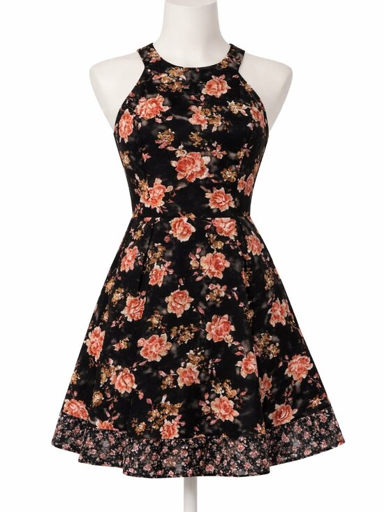 Rewind Dresses & Skirts - Rewind Fit & Flare Bare Shoulder Dress Size XS EUC